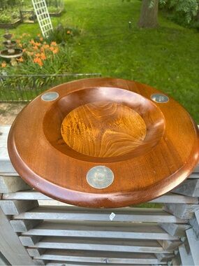 Umbra Atomic UFO Wooden Serving Bowl